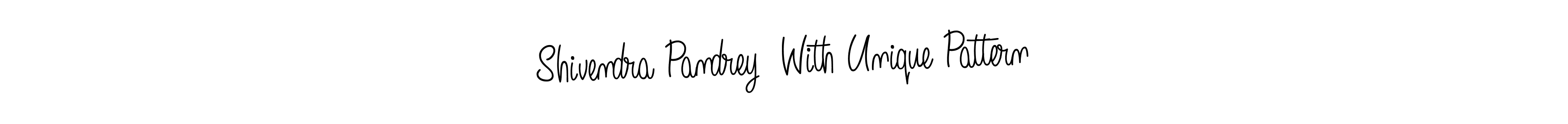 How to Draw Shivendra Pandrey  With Unique Pattern signature style? Angelique-Rose-font-FFP is a latest design signature styles for name Shivendra Pandrey  With Unique Pattern. Shivendra Pandrey  With Unique Pattern signature style 5 images and pictures png