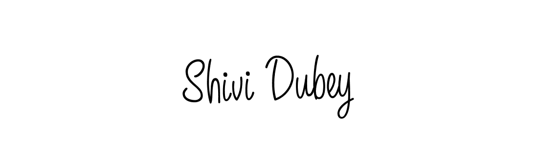 How to make Shivi Dubey name signature. Use Angelique-Rose-font-FFP style for creating short signs online. This is the latest handwritten sign. Shivi Dubey signature style 5 images and pictures png