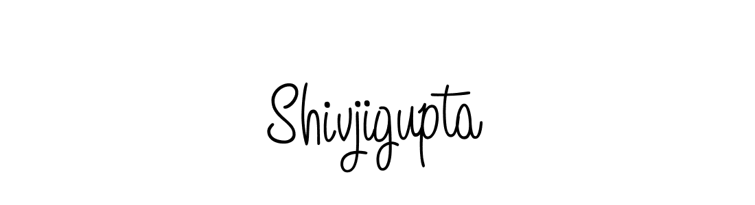 Create a beautiful signature design for name Shivjigupta. With this signature (Angelique-Rose-font-FFP) fonts, you can make a handwritten signature for free. Shivjigupta signature style 5 images and pictures png