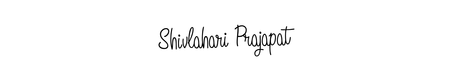 Angelique-Rose-font-FFP is a professional signature style that is perfect for those who want to add a touch of class to their signature. It is also a great choice for those who want to make their signature more unique. Get Shivlahari Prajapat name to fancy signature for free. Shivlahari Prajapat signature style 5 images and pictures png