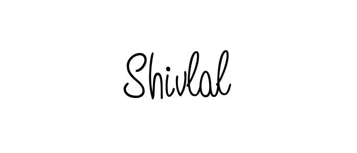 How to make Shivlal name signature. Use Angelique-Rose-font-FFP style for creating short signs online. This is the latest handwritten sign. Shivlal signature style 5 images and pictures png