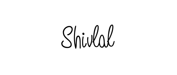 Design your own signature with our free online signature maker. With this signature software, you can create a handwritten (Angelique-Rose-font-FFP) signature for name Shivlal. Shivlal signature style 5 images and pictures png