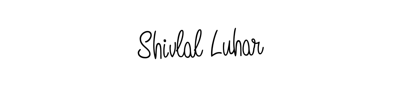 Make a beautiful signature design for name Shivlal Luhar. With this signature (Angelique-Rose-font-FFP) style, you can create a handwritten signature for free. Shivlal Luhar signature style 5 images and pictures png