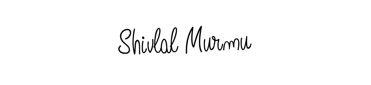 You should practise on your own different ways (Angelique-Rose-font-FFP) to write your name (Shivlal Murmu) in signature. don't let someone else do it for you. Shivlal Murmu signature style 5 images and pictures png