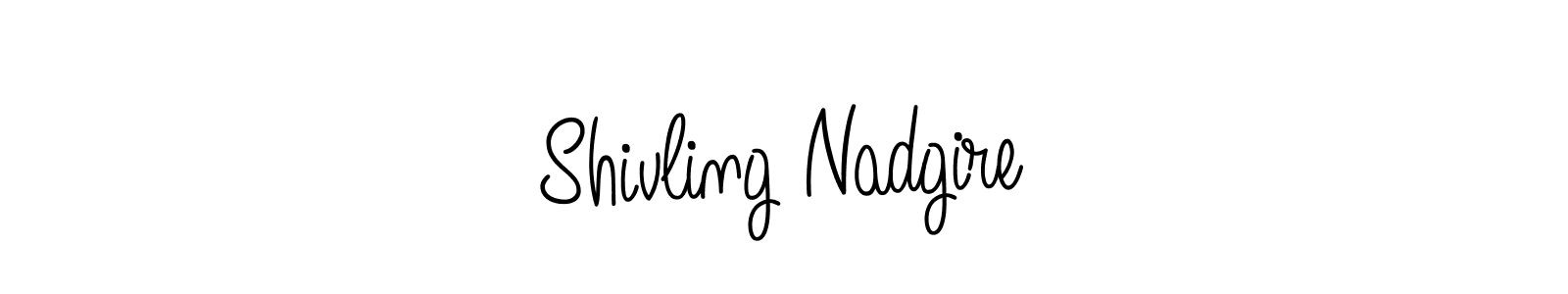 How to make Shivling Nadgire signature? Angelique-Rose-font-FFP is a professional autograph style. Create handwritten signature for Shivling Nadgire name. Shivling Nadgire signature style 5 images and pictures png