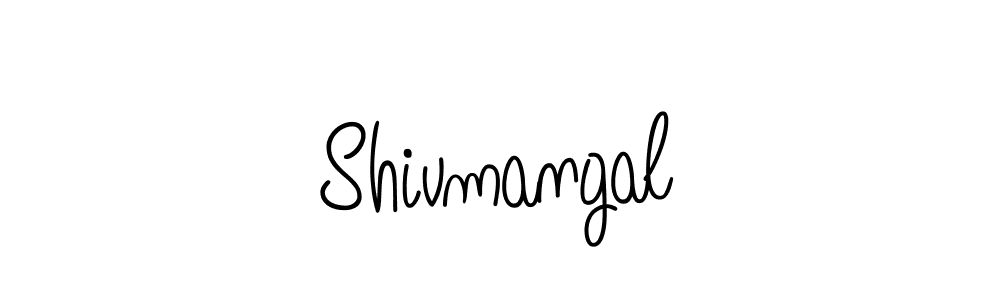 How to make Shivmangal name signature. Use Angelique-Rose-font-FFP style for creating short signs online. This is the latest handwritten sign. Shivmangal signature style 5 images and pictures png