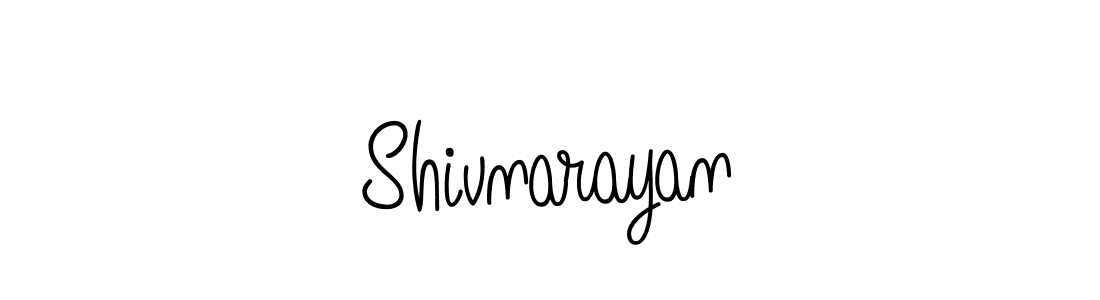 Create a beautiful signature design for name Shivnarayan. With this signature (Angelique-Rose-font-FFP) fonts, you can make a handwritten signature for free. Shivnarayan signature style 5 images and pictures png