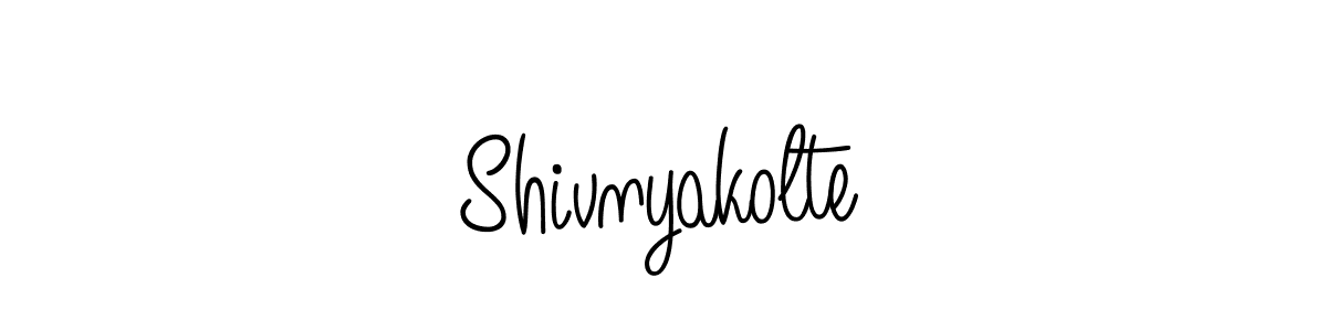 Angelique-Rose-font-FFP is a professional signature style that is perfect for those who want to add a touch of class to their signature. It is also a great choice for those who want to make their signature more unique. Get Shivnyakolte name to fancy signature for free. Shivnyakolte signature style 5 images and pictures png