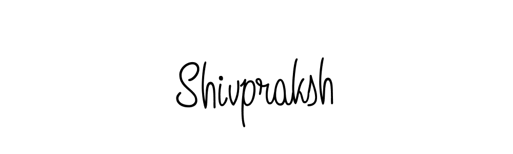How to make Shivpraksh name signature. Use Angelique-Rose-font-FFP style for creating short signs online. This is the latest handwritten sign. Shivpraksh signature style 5 images and pictures png