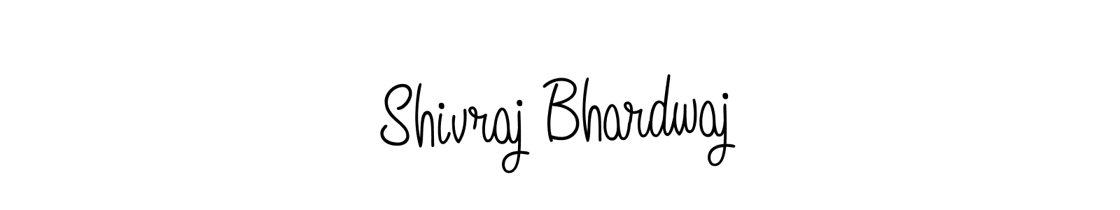 How to make Shivraj Bhardwaj name signature. Use Angelique-Rose-font-FFP style for creating short signs online. This is the latest handwritten sign. Shivraj Bhardwaj signature style 5 images and pictures png