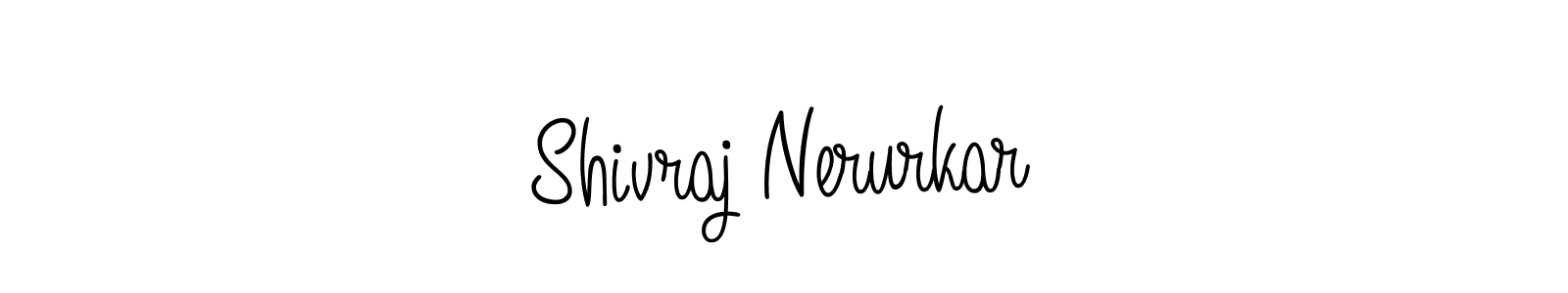 You should practise on your own different ways (Angelique-Rose-font-FFP) to write your name (Shivraj Nerurkar) in signature. don't let someone else do it for you. Shivraj Nerurkar signature style 5 images and pictures png