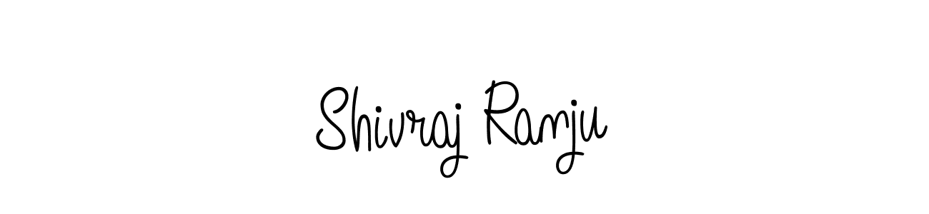 Make a beautiful signature design for name Shivraj Ranju. With this signature (Angelique-Rose-font-FFP) style, you can create a handwritten signature for free. Shivraj Ranju signature style 5 images and pictures png