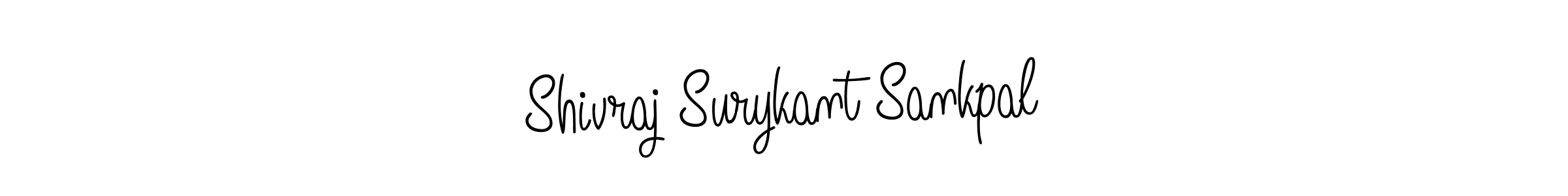 Design your own signature with our free online signature maker. With this signature software, you can create a handwritten (Angelique-Rose-font-FFP) signature for name Shivraj Surykant Sankpal. Shivraj Surykant Sankpal signature style 5 images and pictures png