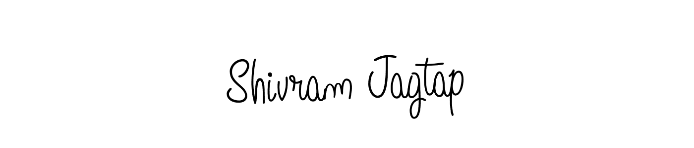 How to make Shivram Jagtap name signature. Use Angelique-Rose-font-FFP style for creating short signs online. This is the latest handwritten sign. Shivram Jagtap signature style 5 images and pictures png