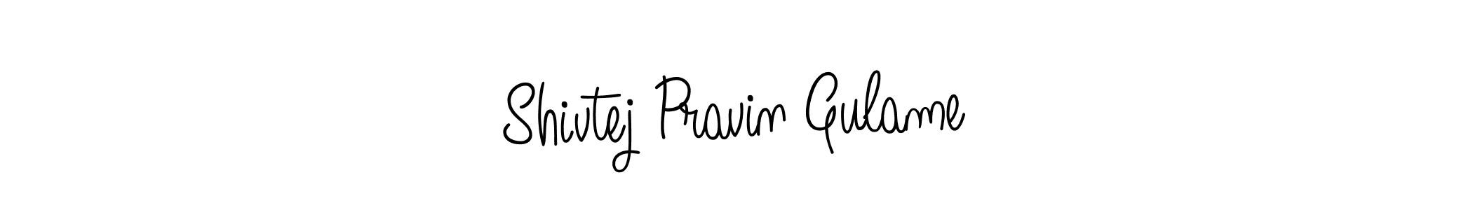 How to make Shivtej Pravin Gulame signature? Angelique-Rose-font-FFP is a professional autograph style. Create handwritten signature for Shivtej Pravin Gulame name. Shivtej Pravin Gulame signature style 5 images and pictures png