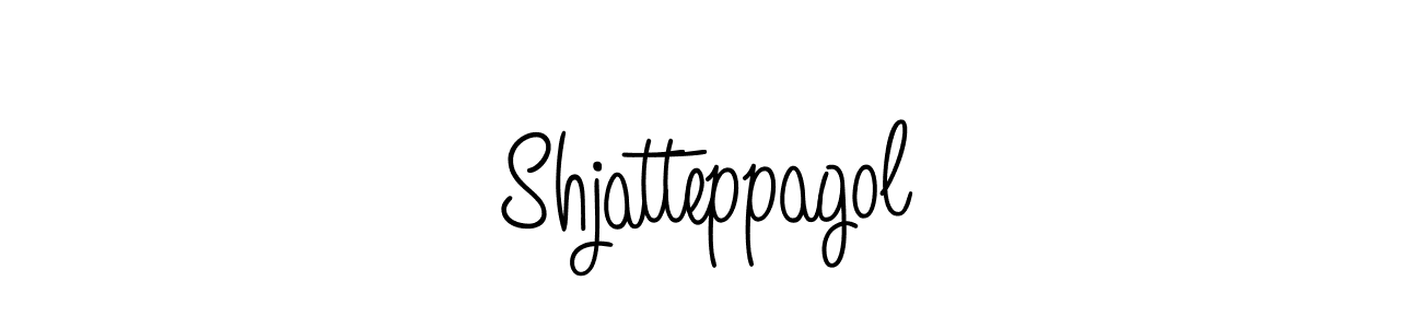 Use a signature maker to create a handwritten signature online. With this signature software, you can design (Angelique-Rose-font-FFP) your own signature for name Shjatteppagol. Shjatteppagol signature style 5 images and pictures png