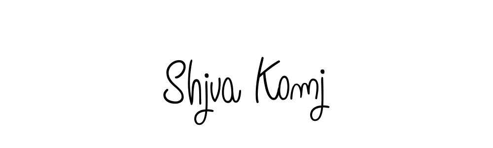 Once you've used our free online signature maker to create your best signature Angelique-Rose-font-FFP style, it's time to enjoy all of the benefits that Shjva Komj name signing documents. Shjva Komj signature style 5 images and pictures png