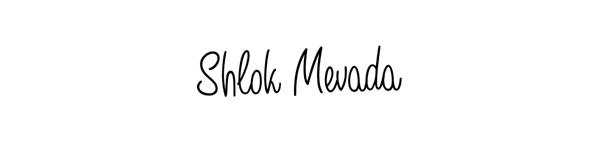 Make a beautiful signature design for name Shlok Mevada. Use this online signature maker to create a handwritten signature for free. Shlok Mevada signature style 5 images and pictures png