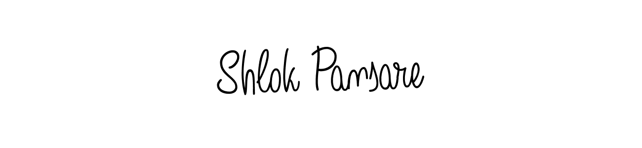 Similarly Angelique-Rose-font-FFP is the best handwritten signature design. Signature creator online .You can use it as an online autograph creator for name Shlok Pansare. Shlok Pansare signature style 5 images and pictures png