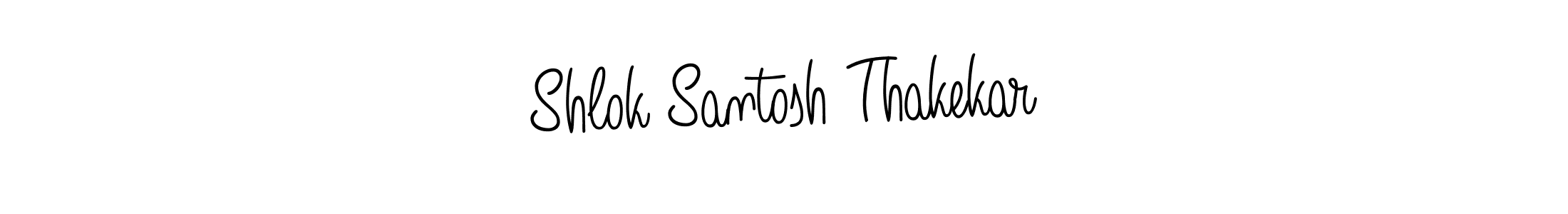 It looks lik you need a new signature style for name Shlok Santosh Thakekar. Design unique handwritten (Angelique-Rose-font-FFP) signature with our free signature maker in just a few clicks. Shlok Santosh Thakekar signature style 5 images and pictures png