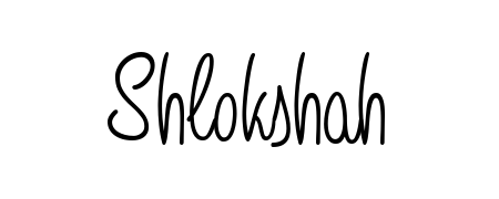 Transform the name Shlokshah into a signature masterpiece using Angelique-Rose-font-FFP font. Ideal for photographers, artists, and creators looking for watermarks. Shlokshah signature style 5 images and pictures png
