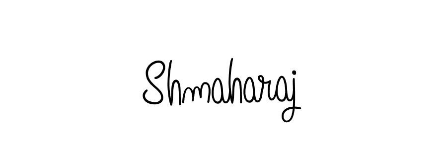 Use a signature maker to create a handwritten signature online. With this signature software, you can design (Angelique-Rose-font-FFP) your own signature for name Shmaharaj. Shmaharaj signature style 5 images and pictures png