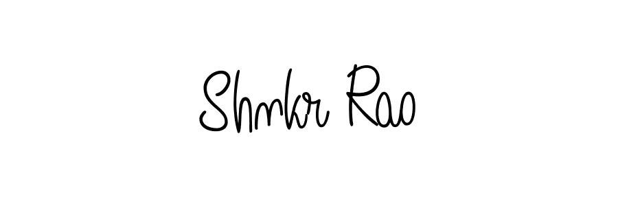 The best way (Angelique-Rose-font-FFP) to make a short signature is to pick only two or three words in your name. The name Shnkr Rao include a total of six letters. For converting this name. Shnkr Rao signature style 5 images and pictures png