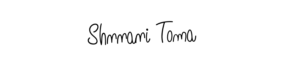 Also You can easily find your signature by using the search form. We will create Shnnani Toma name handwritten signature images for you free of cost using Angelique-Rose-font-FFP sign style. Shnnani Toma signature style 5 images and pictures png