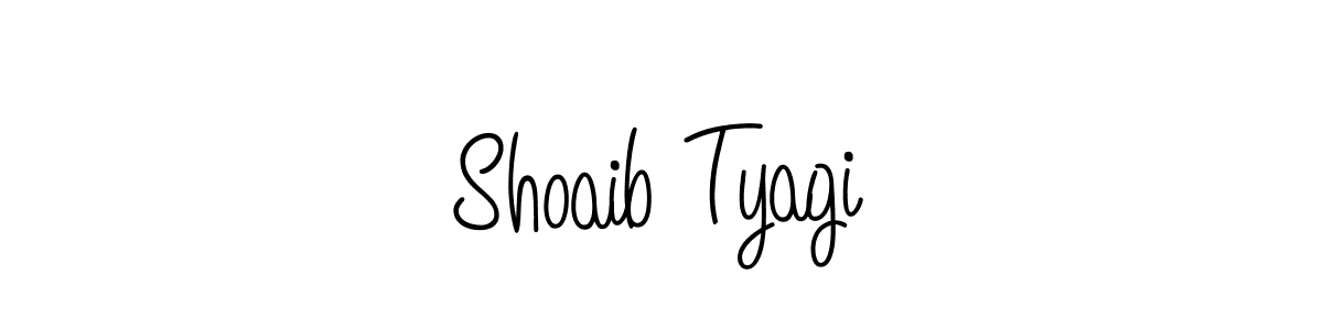 Once you've used our free online signature maker to create your best signature Angelique-Rose-font-FFP style, it's time to enjoy all of the benefits that Shoaib Tyagi name signing documents. Shoaib Tyagi signature style 5 images and pictures png