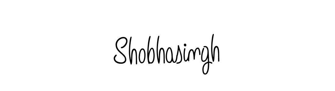 How to make Shobhasingh name signature. Use Angelique-Rose-font-FFP style for creating short signs online. This is the latest handwritten sign. Shobhasingh signature style 5 images and pictures png