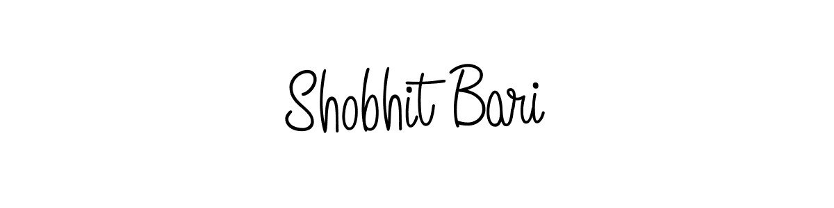 Also we have Shobhit Bari name is the best signature style. Create professional handwritten signature collection using Angelique-Rose-font-FFP autograph style. Shobhit Bari signature style 5 images and pictures png