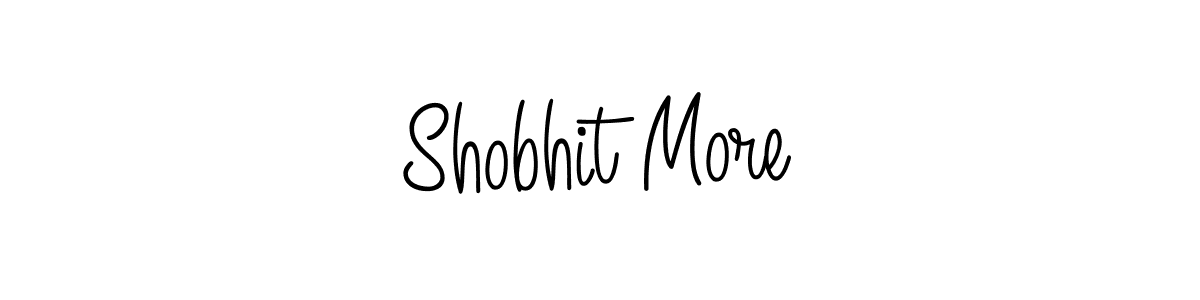 How to Draw Shobhit More signature style? Angelique-Rose-font-FFP is a latest design signature styles for name Shobhit More. Shobhit More signature style 5 images and pictures png