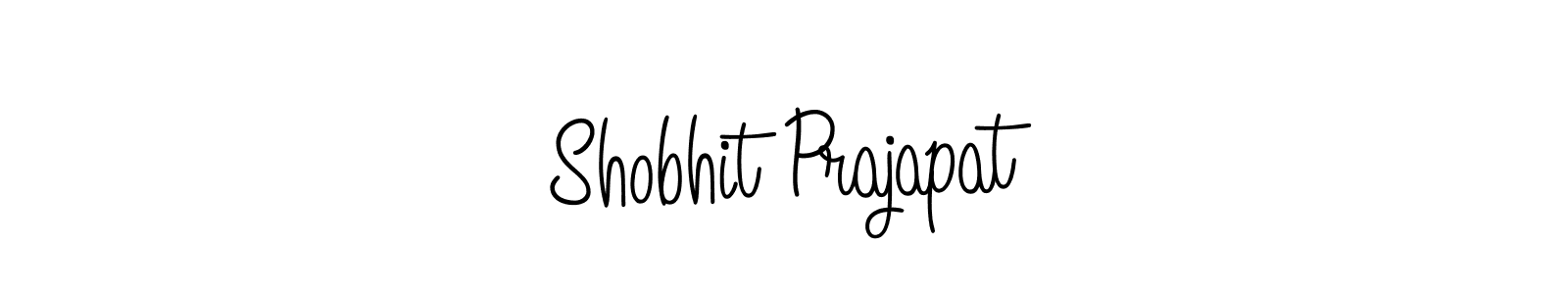 Create a beautiful signature design for name Shobhit Prajapat. With this signature (Angelique-Rose-font-FFP) fonts, you can make a handwritten signature for free. Shobhit Prajapat signature style 5 images and pictures png