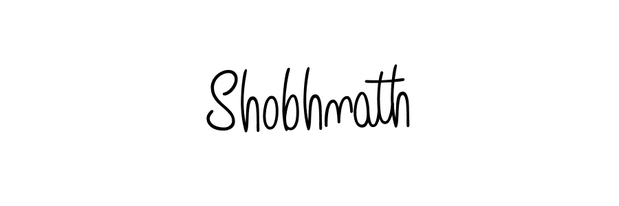 Shobhnath stylish signature style. Best Handwritten Sign (Angelique-Rose-font-FFP) for my name. Handwritten Signature Collection Ideas for my name Shobhnath. Shobhnath signature style 5 images and pictures png