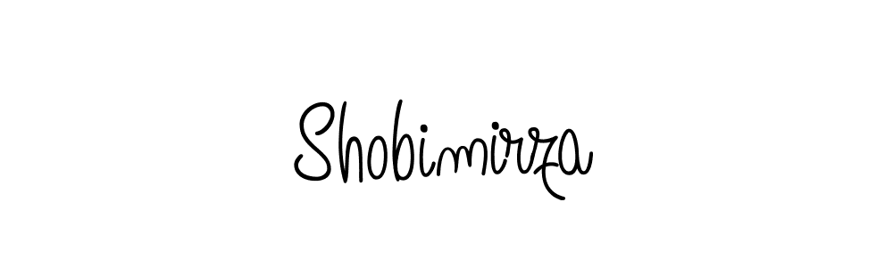 How to make Shobimirza signature? Angelique-Rose-font-FFP is a professional autograph style. Create handwritten signature for Shobimirza name. Shobimirza signature style 5 images and pictures png