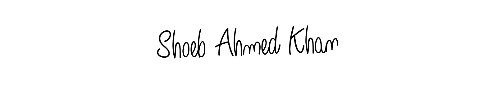 Check out images of Autograph of Shoeb Ahmed Khan name. Actor Shoeb Ahmed Khan Signature Style. Angelique-Rose-font-FFP is a professional sign style online. Shoeb Ahmed Khan signature style 5 images and pictures png