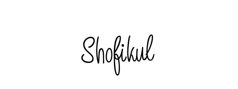 Create a beautiful signature design for name Shofikul. With this signature (Angelique-Rose-font-FFP) fonts, you can make a handwritten signature for free. Shofikul signature style 5 images and pictures png