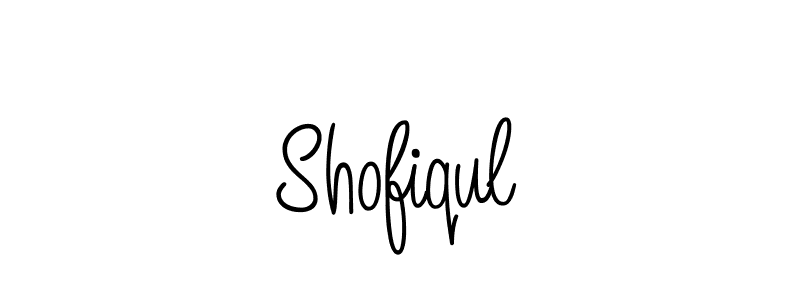 Shofiqul stylish signature style. Best Handwritten Sign (Angelique-Rose-font-FFP) for my name. Handwritten Signature Collection Ideas for my name Shofiqul. Shofiqul signature style 5 images and pictures png