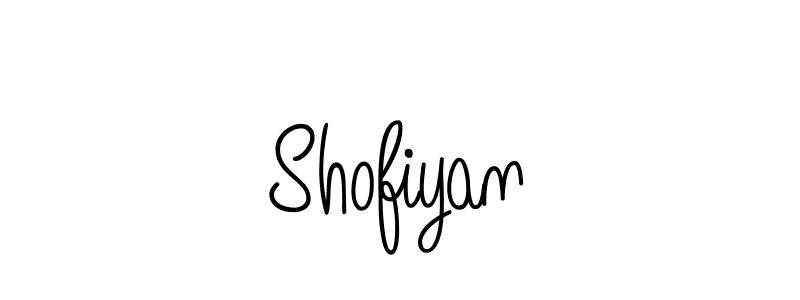 How to make Shofiyan signature? Angelique-Rose-font-FFP is a professional autograph style. Create handwritten signature for Shofiyan name. Shofiyan signature style 5 images and pictures png