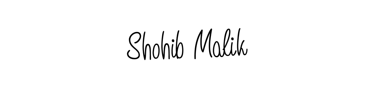 Best and Professional Signature Style for Shohib Malik. Angelique-Rose-font-FFP Best Signature Style Collection. Shohib Malik signature style 5 images and pictures png