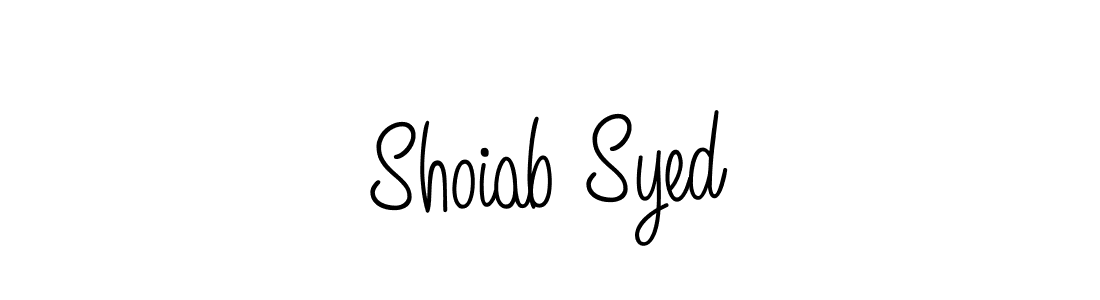 Similarly Angelique-Rose-font-FFP is the best handwritten signature design. Signature creator online .You can use it as an online autograph creator for name Shoiab Syed. Shoiab Syed signature style 5 images and pictures png