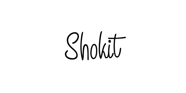Shokit stylish signature style. Best Handwritten Sign (Angelique-Rose-font-FFP) for my name. Handwritten Signature Collection Ideas for my name Shokit. Shokit signature style 5 images and pictures png