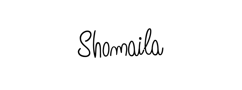 Make a beautiful signature design for name Shomaila. Use this online signature maker to create a handwritten signature for free. Shomaila signature style 5 images and pictures png