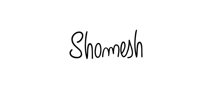 Also we have Shomesh name is the best signature style. Create professional handwritten signature collection using Angelique-Rose-font-FFP autograph style. Shomesh signature style 5 images and pictures png