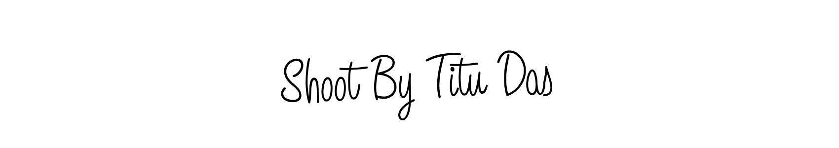 Also You can easily find your signature by using the search form. We will create Shoot By Titu Das name handwritten signature images for you free of cost using Angelique-Rose-font-FFP sign style. Shoot By Titu Das signature style 5 images and pictures png
