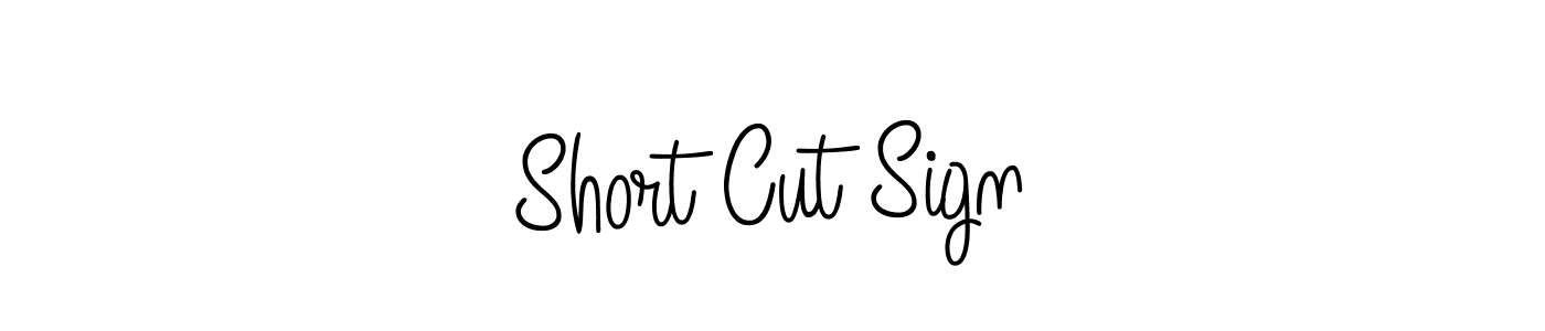 Angelique-Rose-font-FFP is a professional signature style that is perfect for those who want to add a touch of class to their signature. It is also a great choice for those who want to make their signature more unique. Get Short Cut Sign name to fancy signature for free. Short Cut Sign signature style 5 images and pictures png
