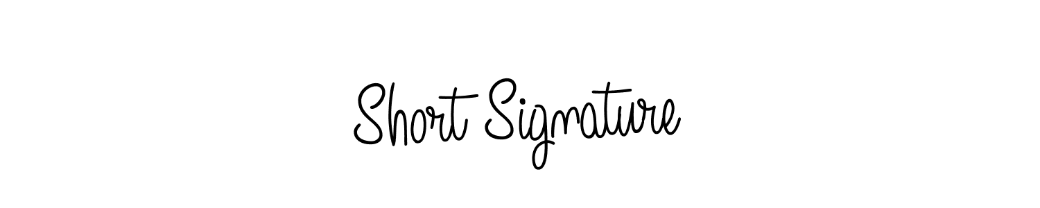 Also You can easily find your signature by using the search form. We will create Short Signature name handwritten signature images for you free of cost using Angelique-Rose-font-FFP sign style. Short Signature signature style 5 images and pictures png