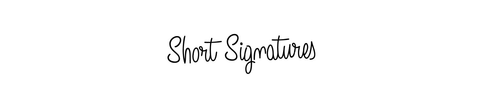 Also You can easily find your signature by using the search form. We will create Short Signatures name handwritten signature images for you free of cost using Angelique-Rose-font-FFP sign style. Short Signatures signature style 5 images and pictures png