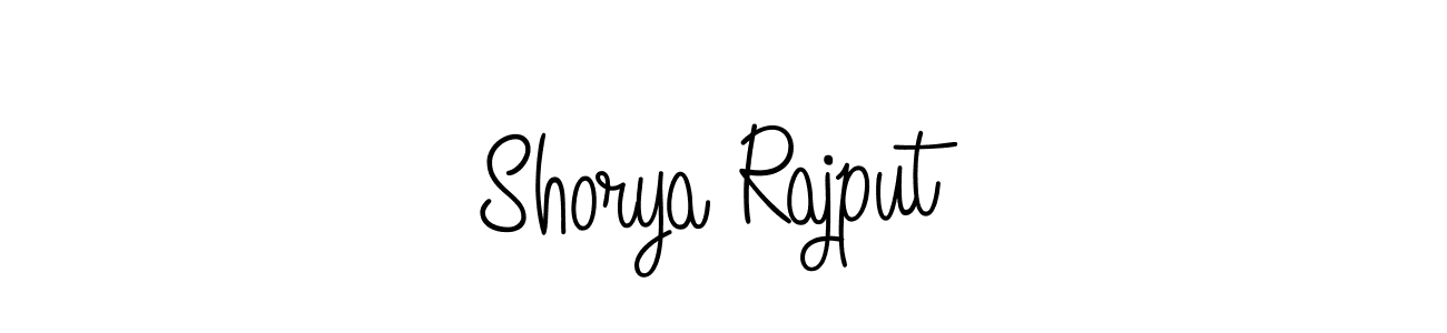 Also we have Shorya Rajput name is the best signature style. Create professional handwritten signature collection using Angelique-Rose-font-FFP autograph style. Shorya Rajput signature style 5 images and pictures png