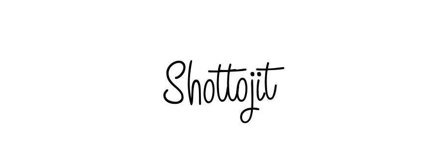 Shottojit stylish signature style. Best Handwritten Sign (Angelique-Rose-font-FFP) for my name. Handwritten Signature Collection Ideas for my name Shottojit. Shottojit signature style 5 images and pictures png